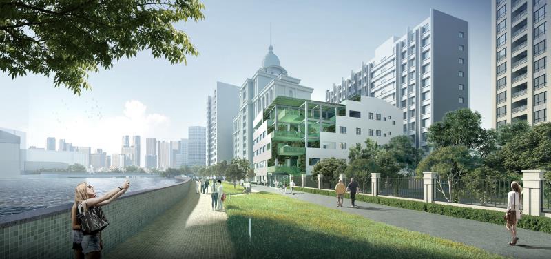 南京东路社区中心效果图