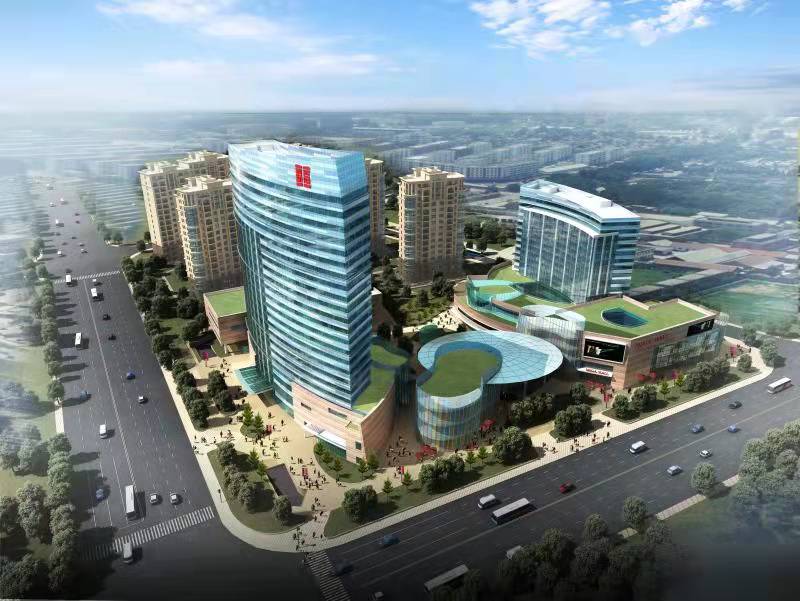 康桥新建康城宾馆效果图